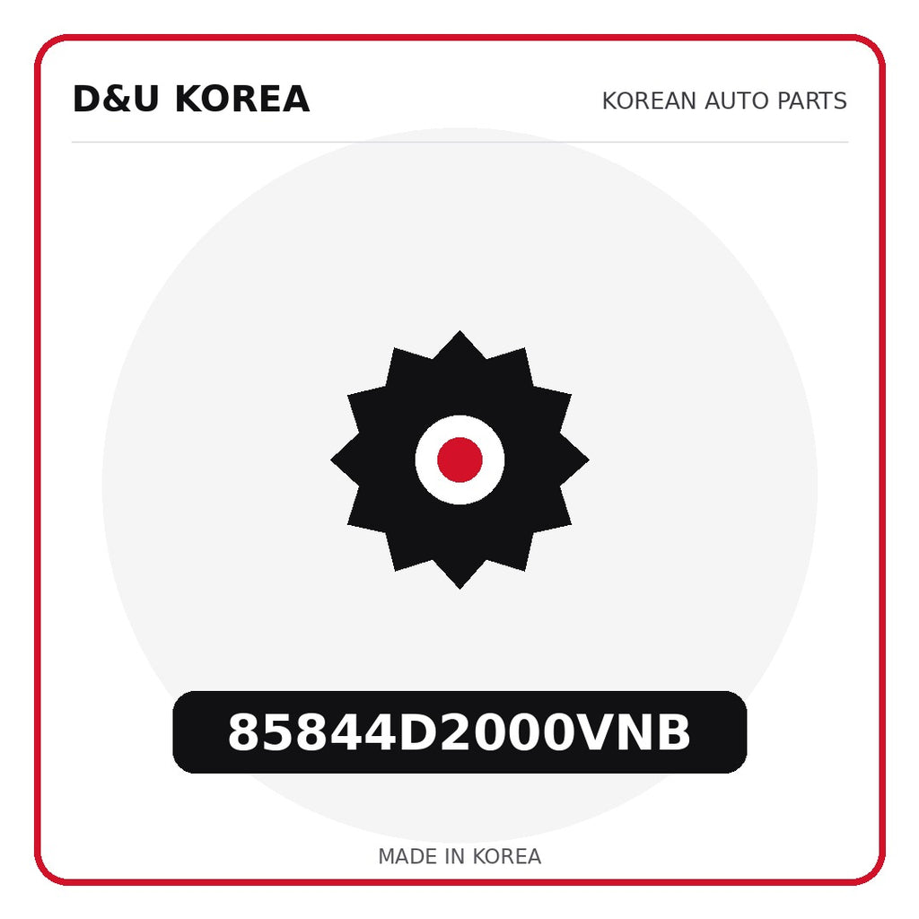 Genuine Mobis 85844D2000VNB  for Korean vehicles | D&U Korea