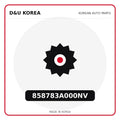 Genuine Mobis 858783A000NV  for Korean vehicles | D&U Korea