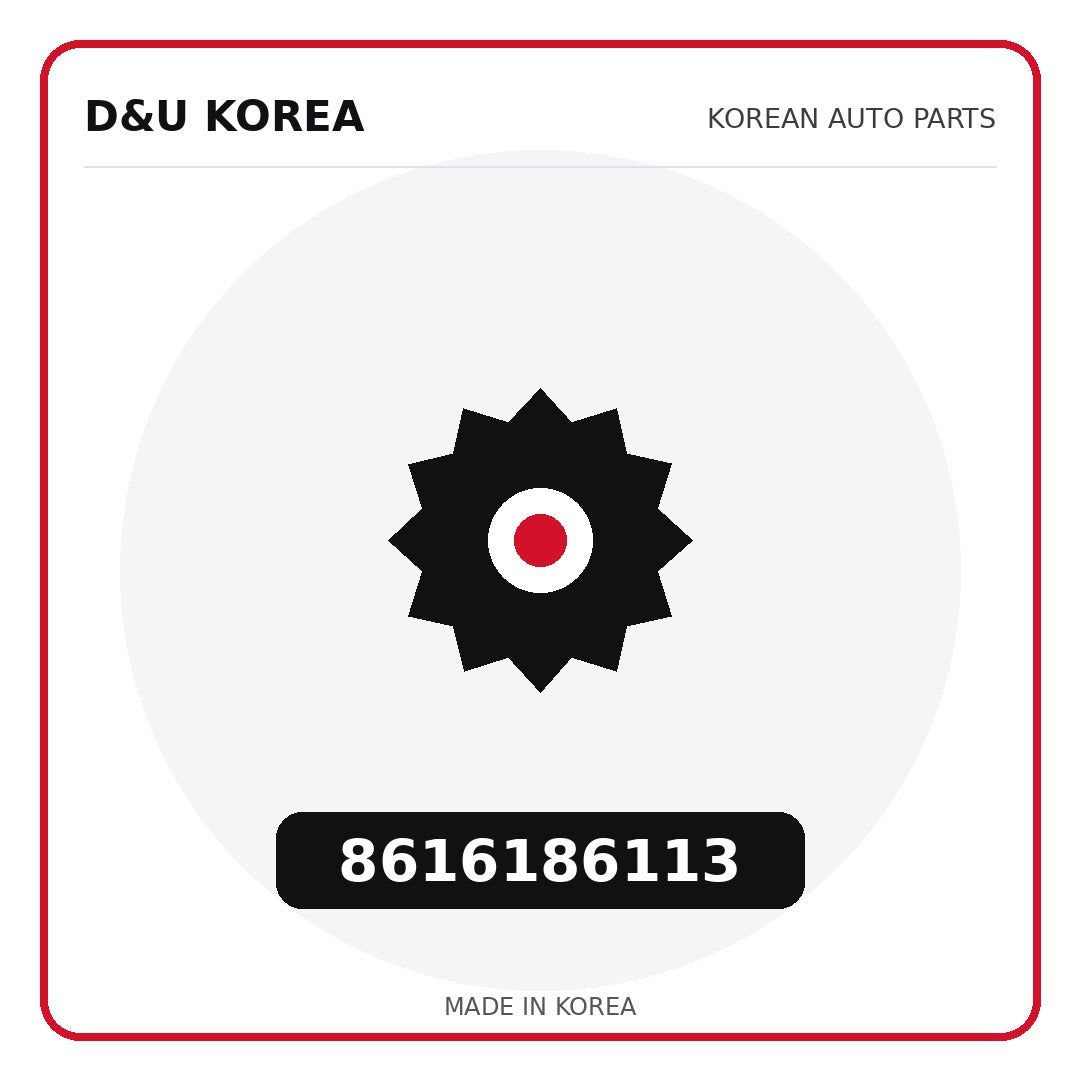 Genuine Mobis 8616186113  for Korean vehicles | D&U Korea