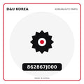 Genuine Mobis 862867J000  for Korean vehicles | D&U Korea