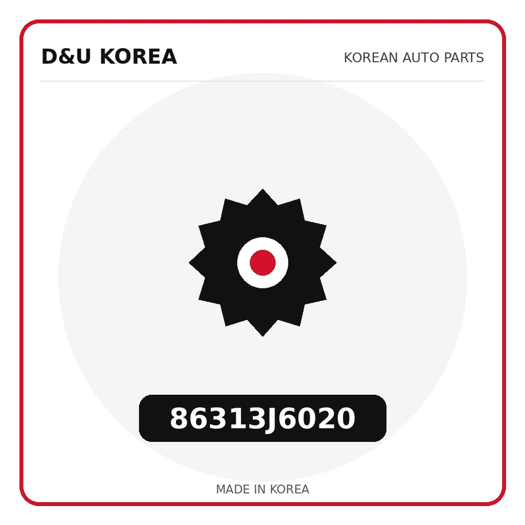 Genuine Mobis 86313J6020  for Korean vehicles | D&U Korea