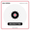 Genuine Mobis 8633637700  for Korean vehicles | D&U Korea
