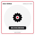 Genuine Mobis 863463B000  for Korean vehicles | D&U Korea