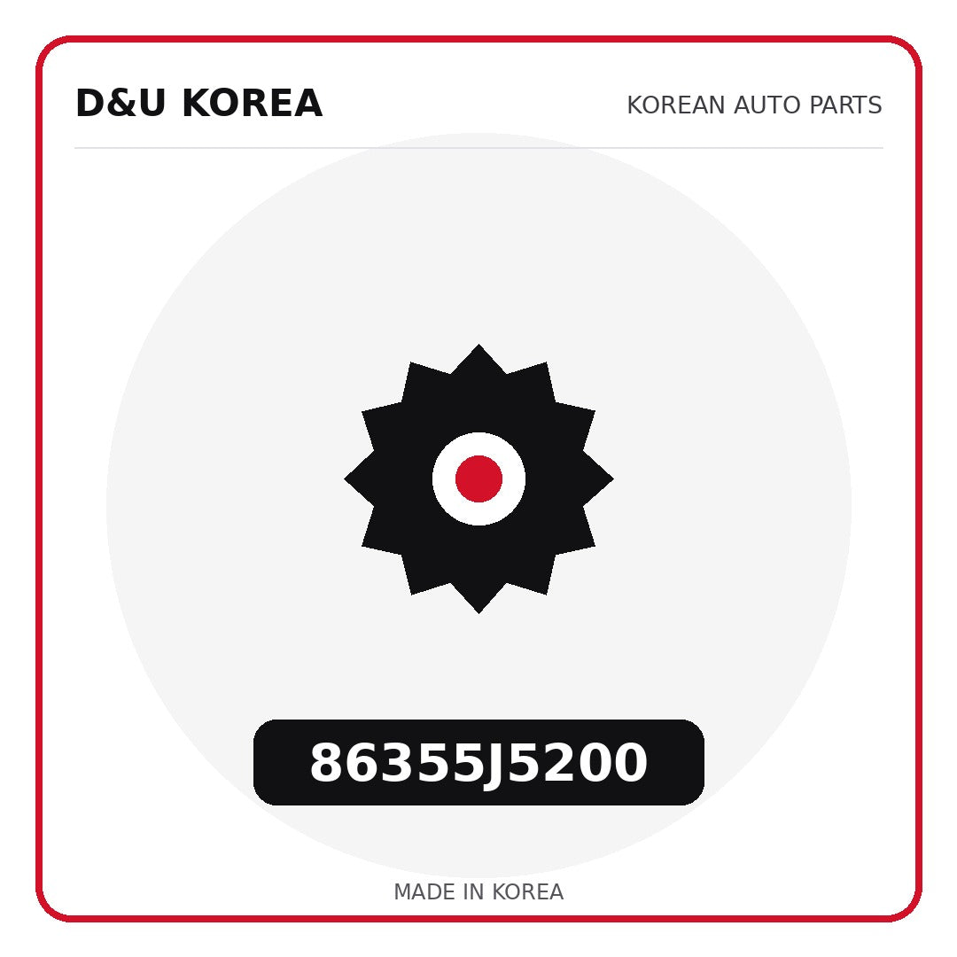 Genuine Mobis 86355J5200  for Korean vehicles | D&U Korea