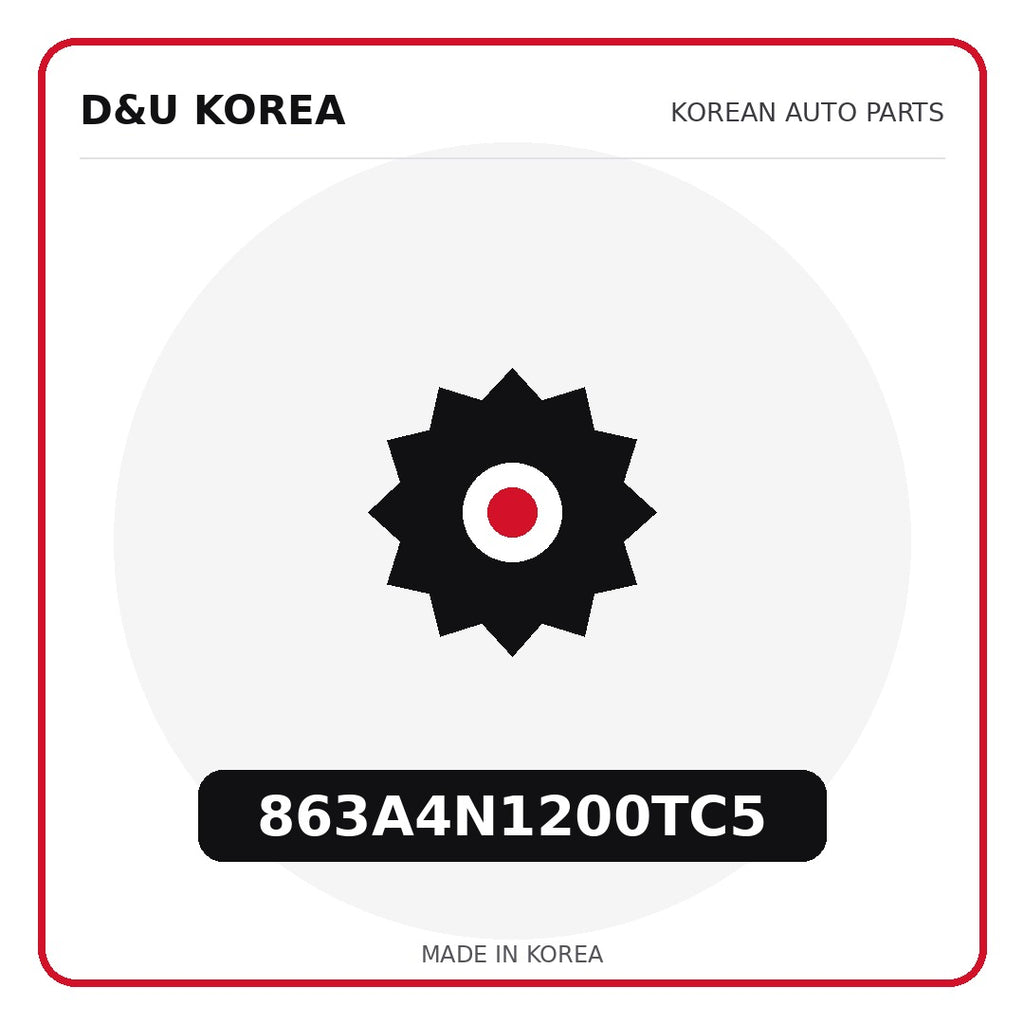Genuine Mobis 863A4N1200TC5  for Korean vehicles | D&U Korea