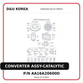 CONVERTER ASSY-CATALYTIC