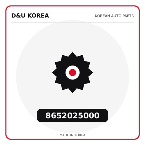 Genuine Mobis 8652025000  for Korean vehicles | D&U Korea