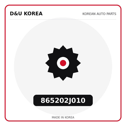 Genuine Mobis 865202J010  for Korean vehicles | D&U Korea