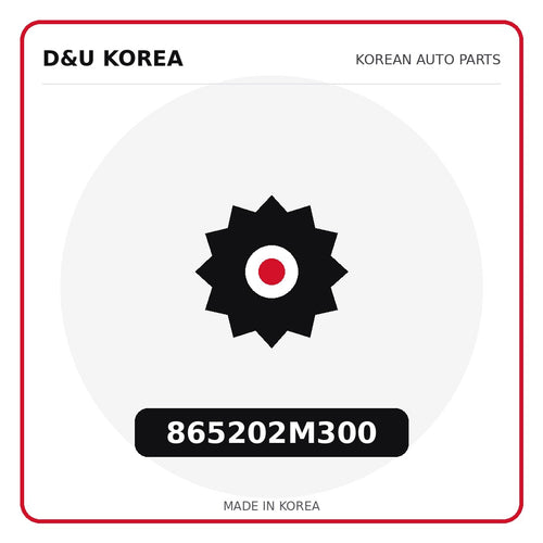 Genuine Mobis 865202M300  for Korean vehicles | D&U Korea