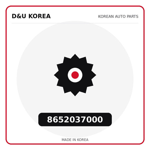 Genuine Mobis 8652037000  for Korean vehicles | D&U Korea