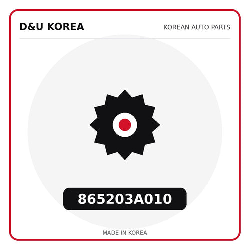 Genuine Mobis 865203A010  for Korean vehicles | D&U Korea