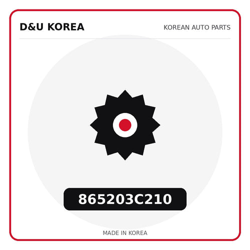 Genuine Mobis 865203C210  for Korean vehicles | D&U Korea