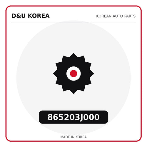 Genuine Mobis 865203J000  for Korean vehicles | D&U Korea