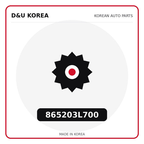 Genuine Mobis 865203L700  for Korean vehicles | D&U Korea