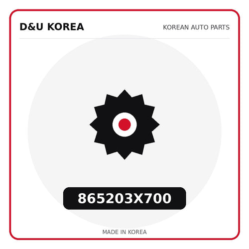 Genuine Mobis 865203X700  for Korean vehicles | D&U Korea
