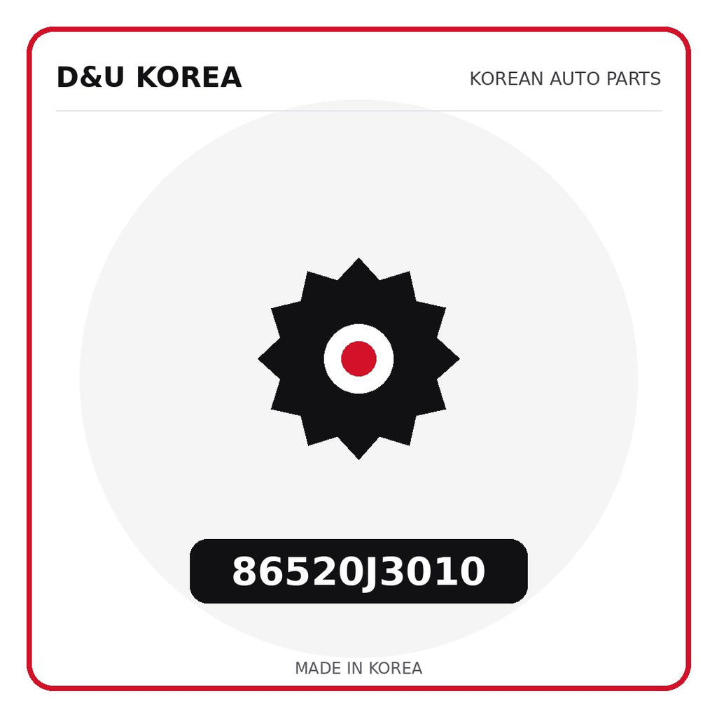 Genuine Mobis 86520J3010  for Korean vehicles | D&U Korea