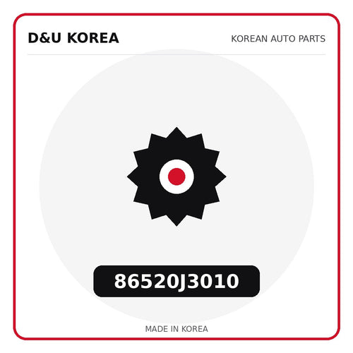 Genuine Mobis 86520J3010  for Korean vehicles | D&U Korea