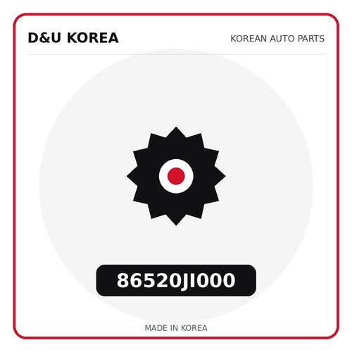 Genuine Mobis 86520JI000  for Korean vehicles | D&U Korea
