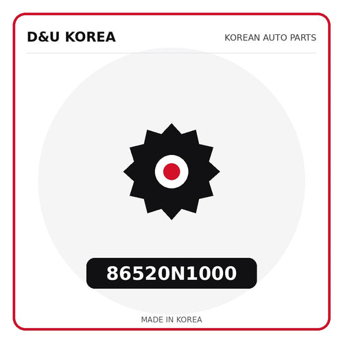 Genuine Mobis 86520N1000  for Korean vehicles | D&U Korea