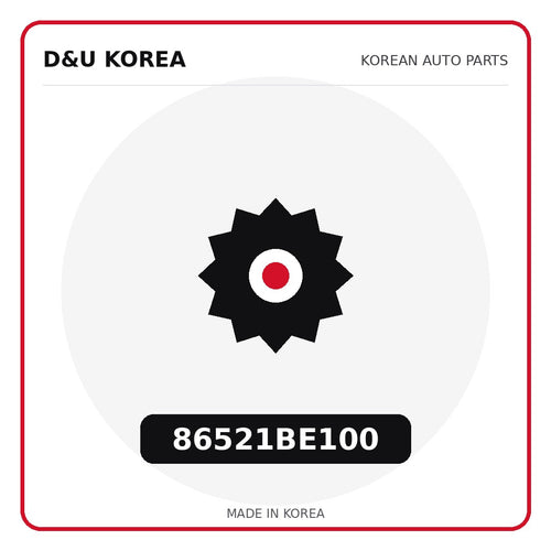 Genuine Mobis 86521BE100  for Korean vehicles | D&U Korea