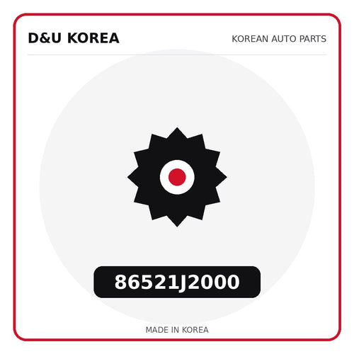 Genuine Mobis 86521J2000  for Korean vehicles | D&U Korea