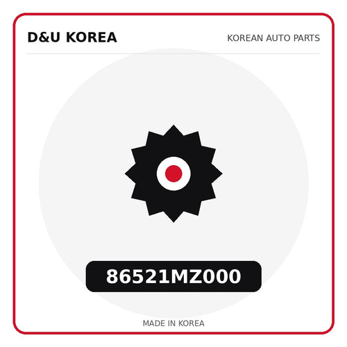 Genuine Mobis 86521MZ000  for Korean vehicles | D&U Korea