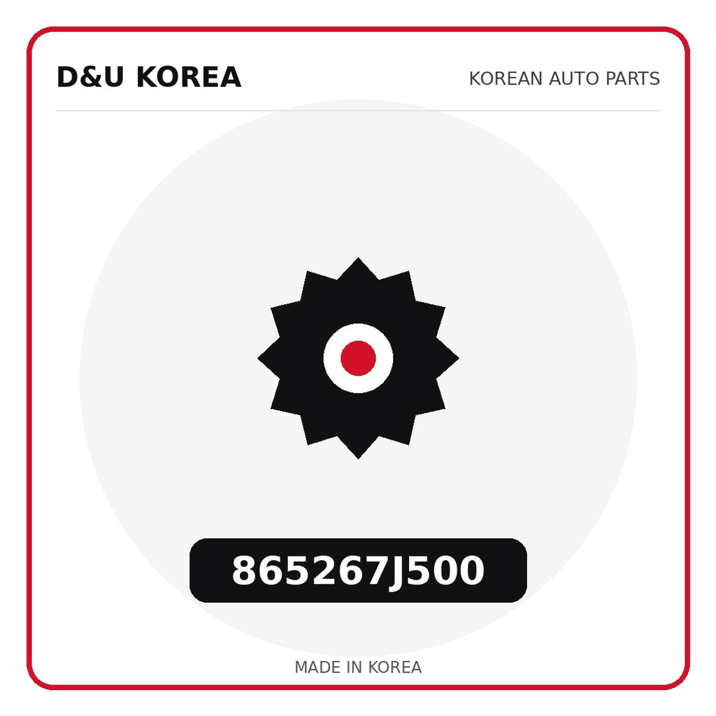 Genuine Mobis 865267J500  for Korean vehicles | D&U Korea