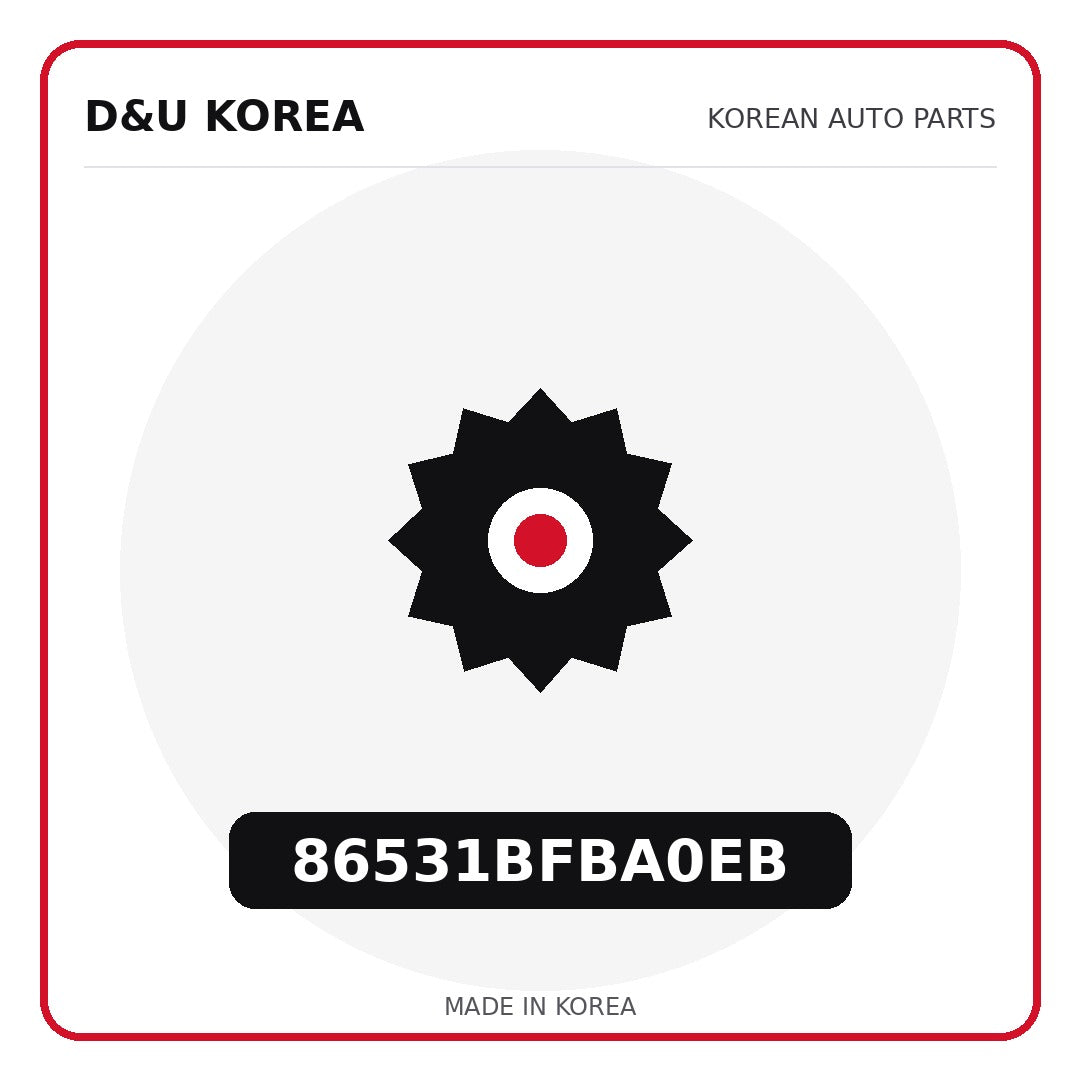 Genuine Mobis 86531BFBA0EB  for Korean vehicles | D&U Korea