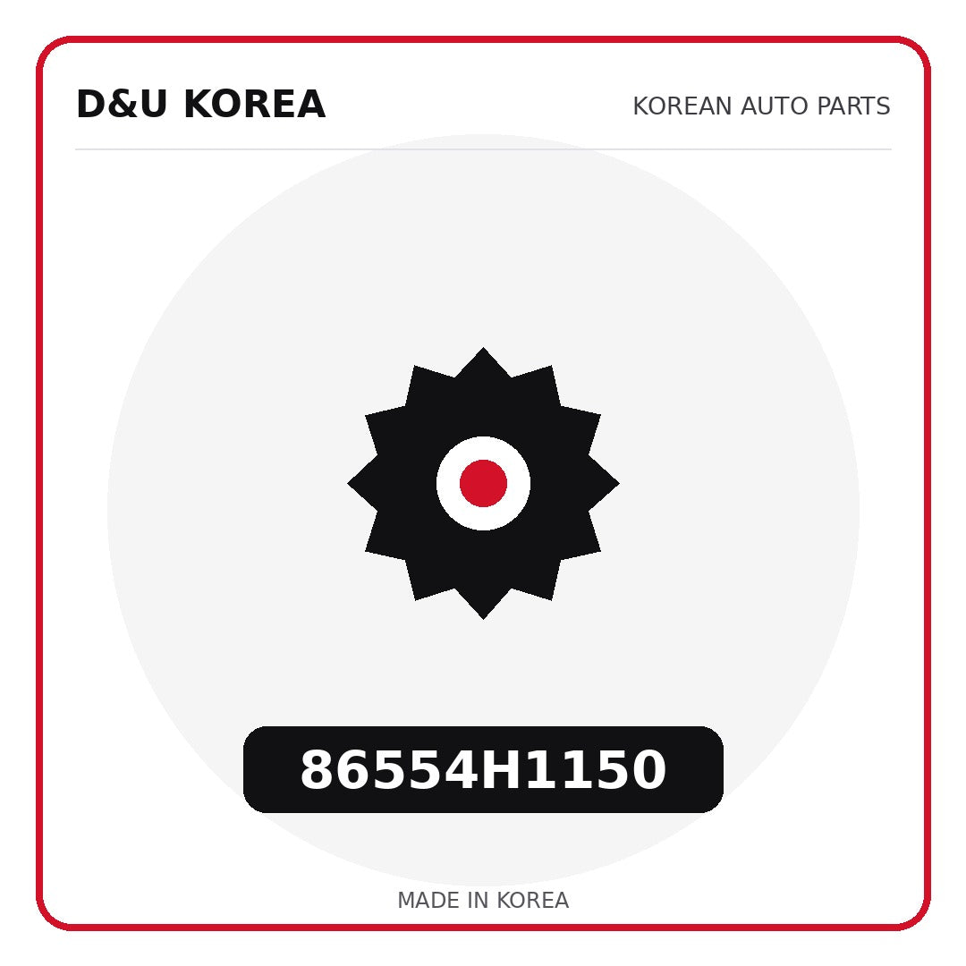 Genuine Mobis 86554H1150  for Korean vehicles | D&U Korea