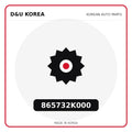 Genuine Mobis 865732K000  for Korean vehicles | D&U Korea