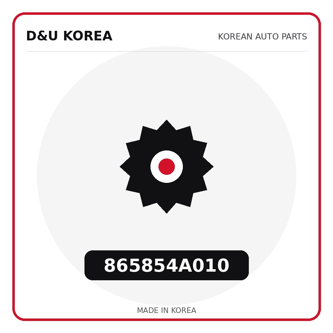 Genuine Mobis 865854A010  for Korean vehicles | D&U Korea