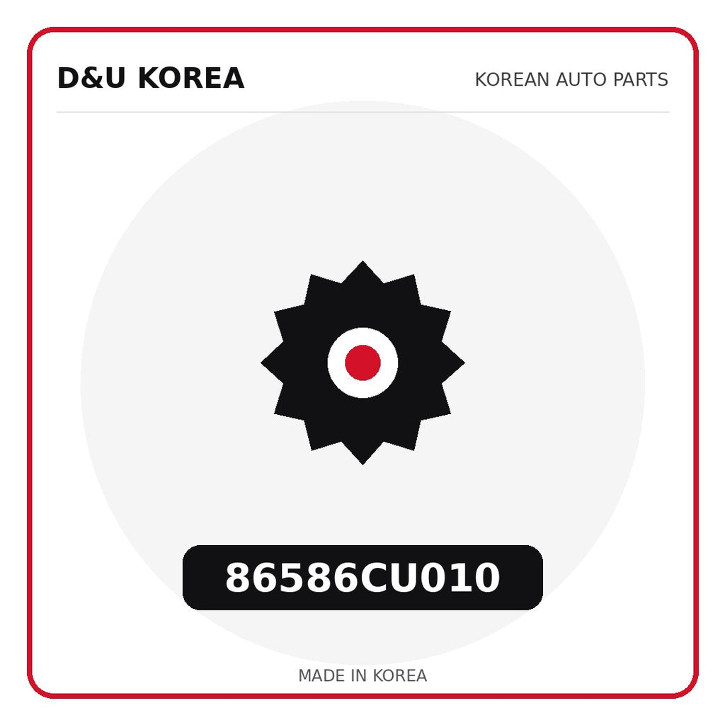 Genuine Mobis 86586CU010  for Korean vehicles | D&U Korea