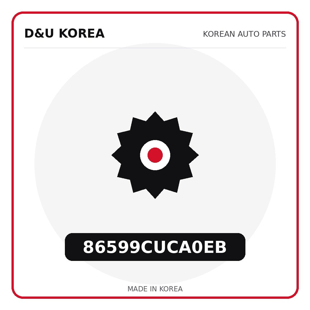 Genuine Mobis 86599CUCA0EB  for Korean vehicles | D&U Korea