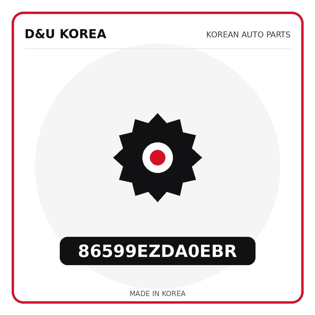 Genuine Mobis 86599EZDA0EBR  for Korean vehicles | D&U Korea