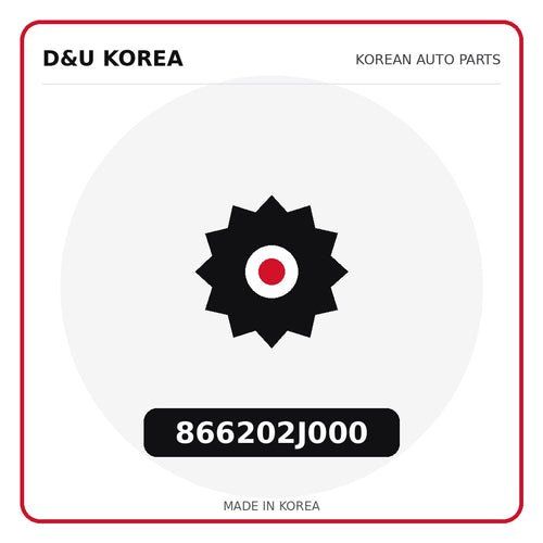 Genuine Mobis 866202J000  for Korean vehicles | D&U Korea