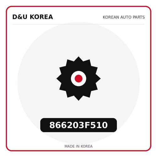 Genuine Mobis 866203F510  for Korean vehicles | D&U Korea