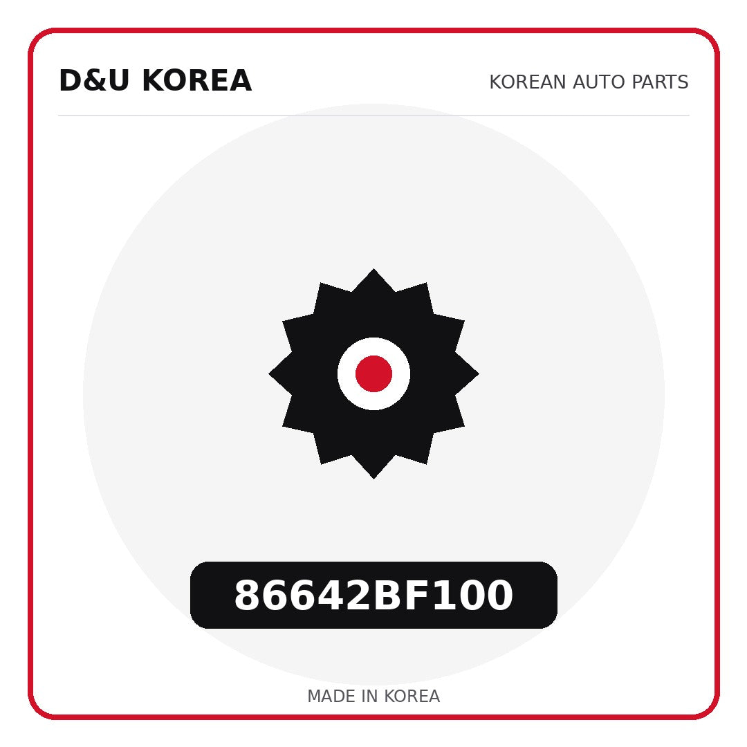 Genuine Mobis 86642BF100  for Korean vehicles | D&U Korea