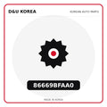 Genuine Mobis 86669BFAA0  for Korean vehicles | D&U Korea
