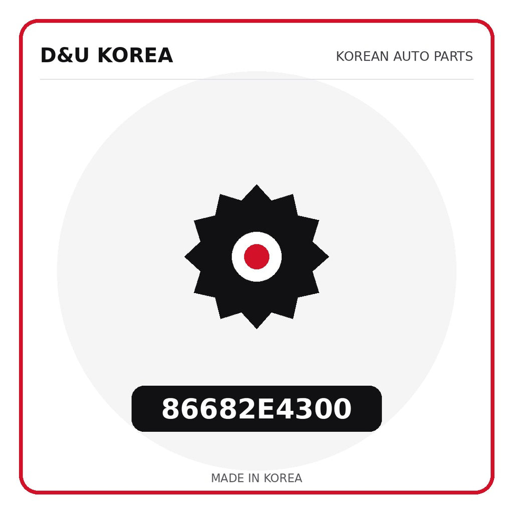 Genuine Mobis 86682E4300  for Korean vehicles | D&U Korea