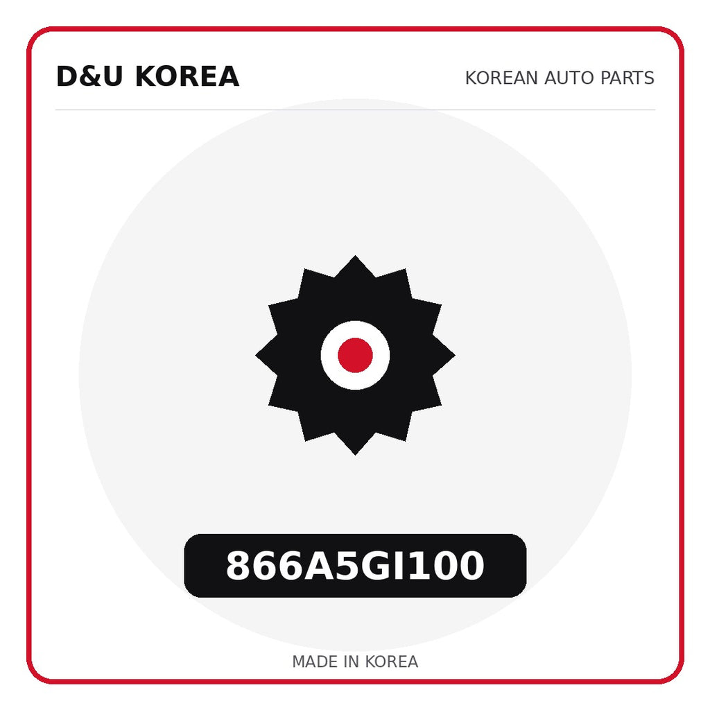 Genuine Mobis 866A5GI100  for Korean vehicles | D&U Korea