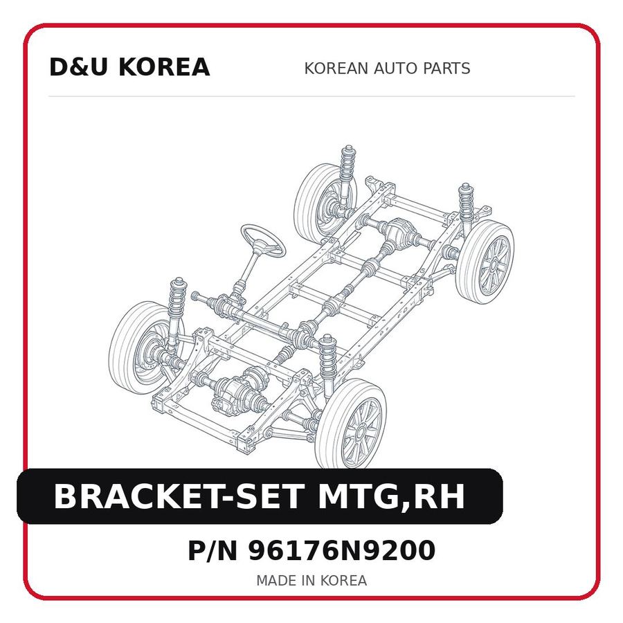 BRACKET-SET MTG,RH