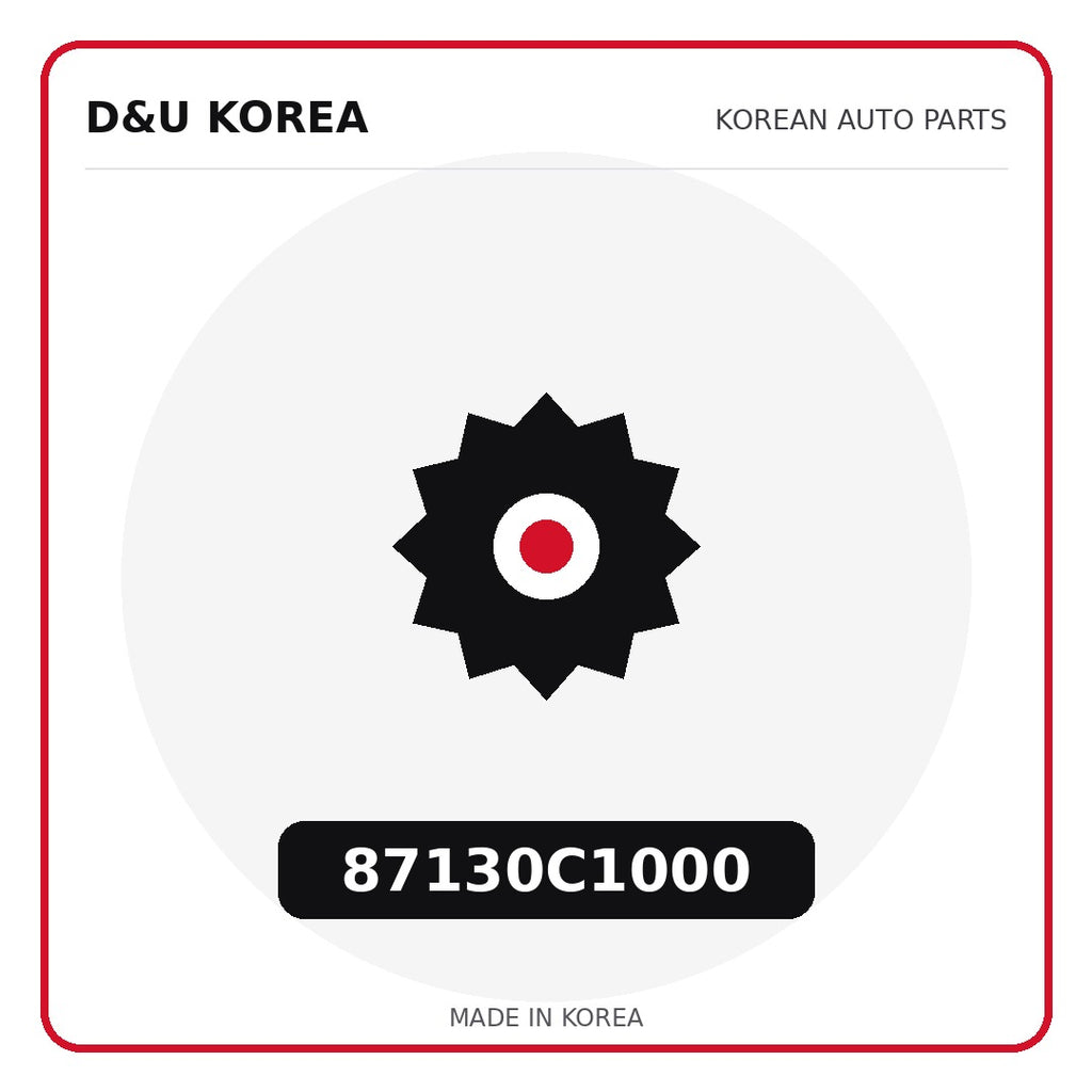Genuine Mobis 87130C1000  for Korean vehicles | D&U Korea