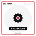 Genuine Mobis 87234A4000  for Korean vehicles | D&U Korea