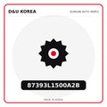 Genuine Mobis 87393L1500A2B  for Korean vehicles | D&U Korea