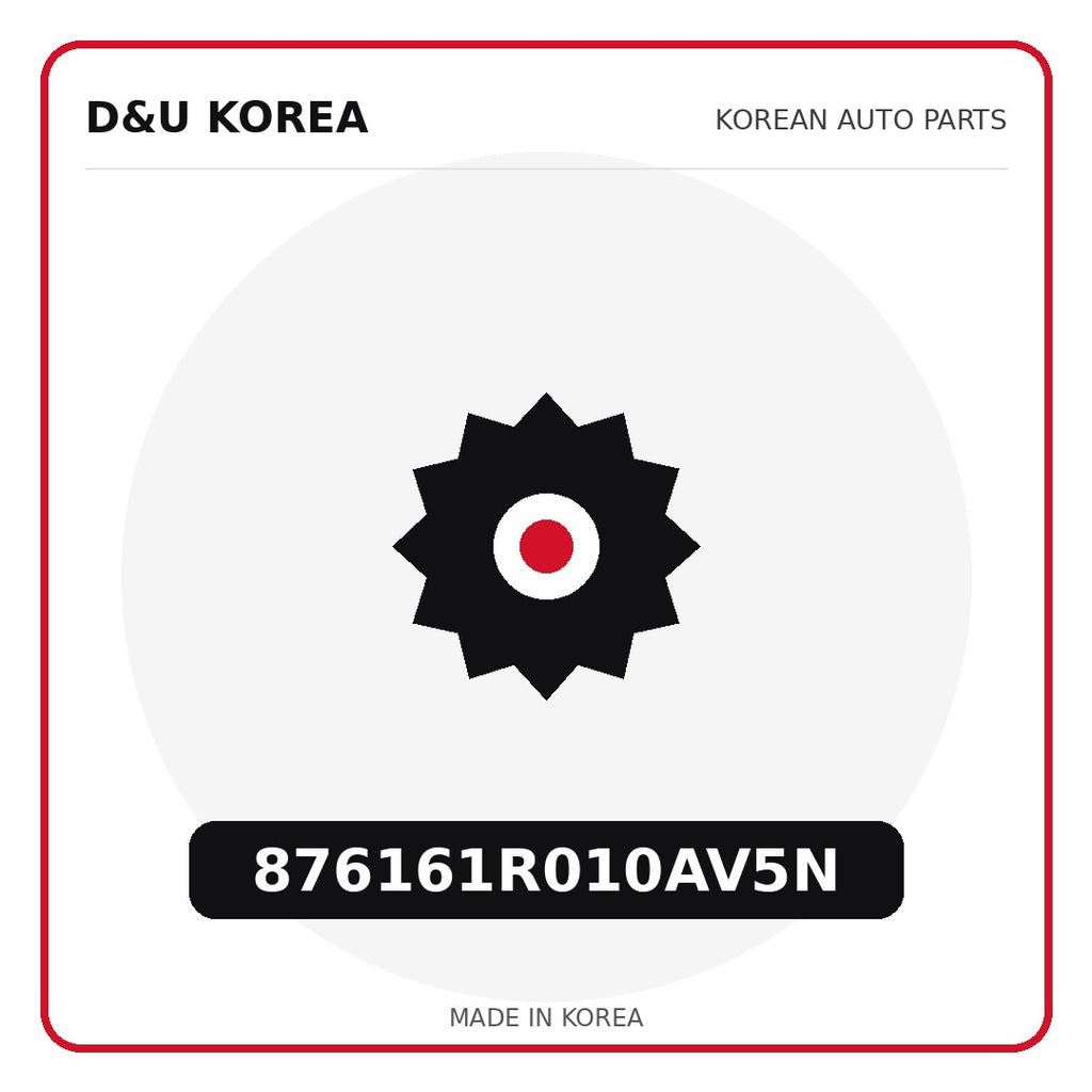 Genuine Mobis 876161R010AV5N  for Korean vehicles | D&U Korea