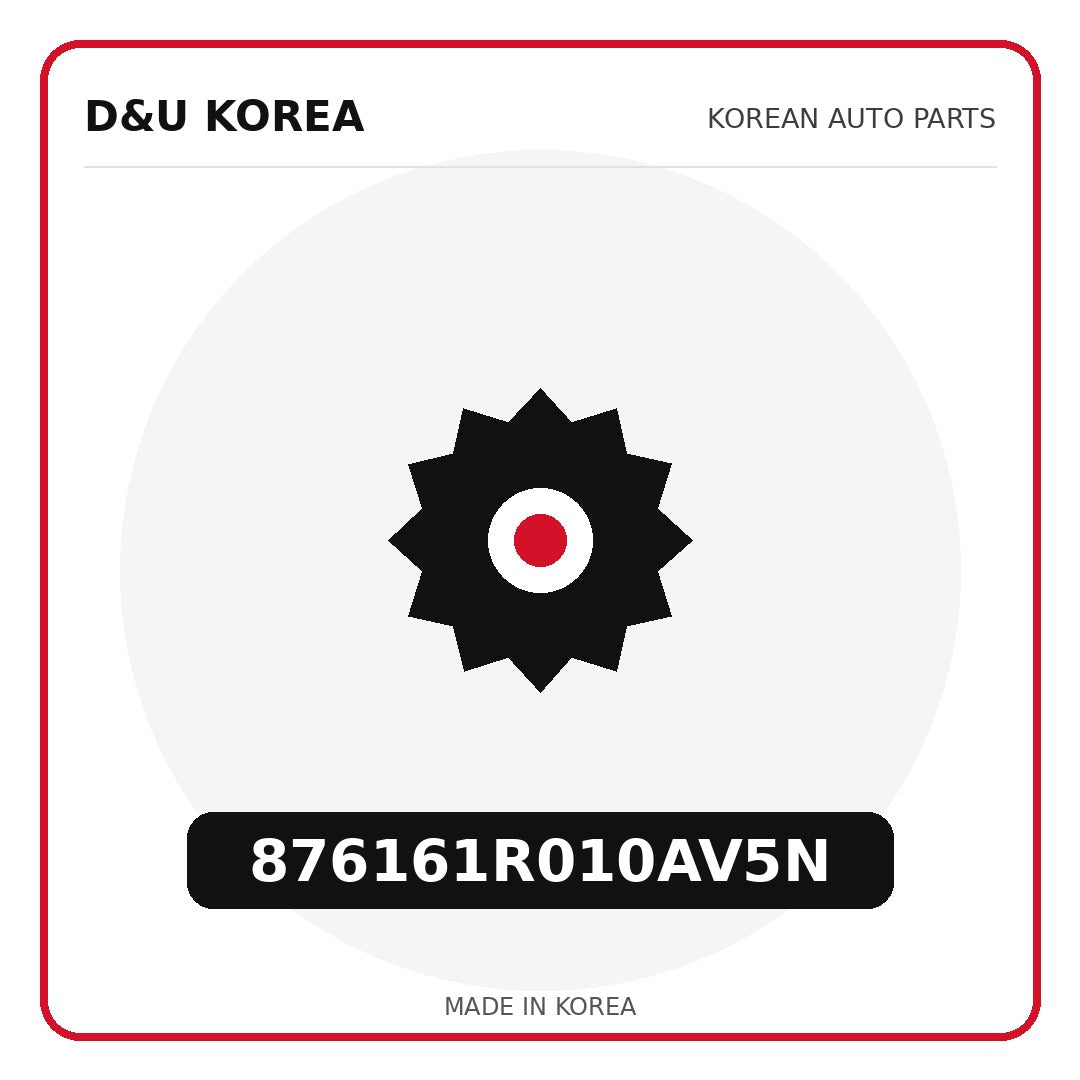 Genuine Mobis 876161R010AV5N  for Korean vehicles | D&U Korea