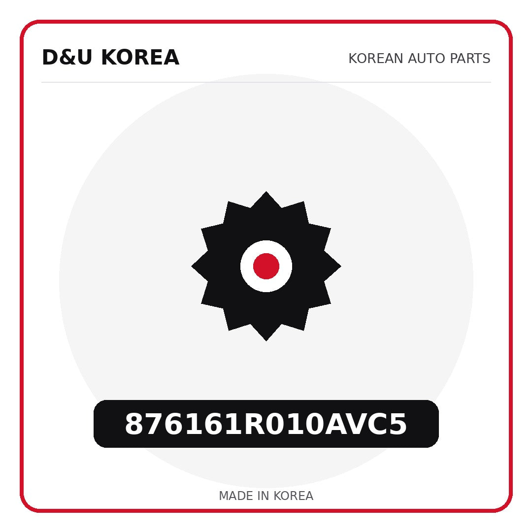 Genuine Mobis 876161R010AVC5  for Korean vehicles | D&U Korea