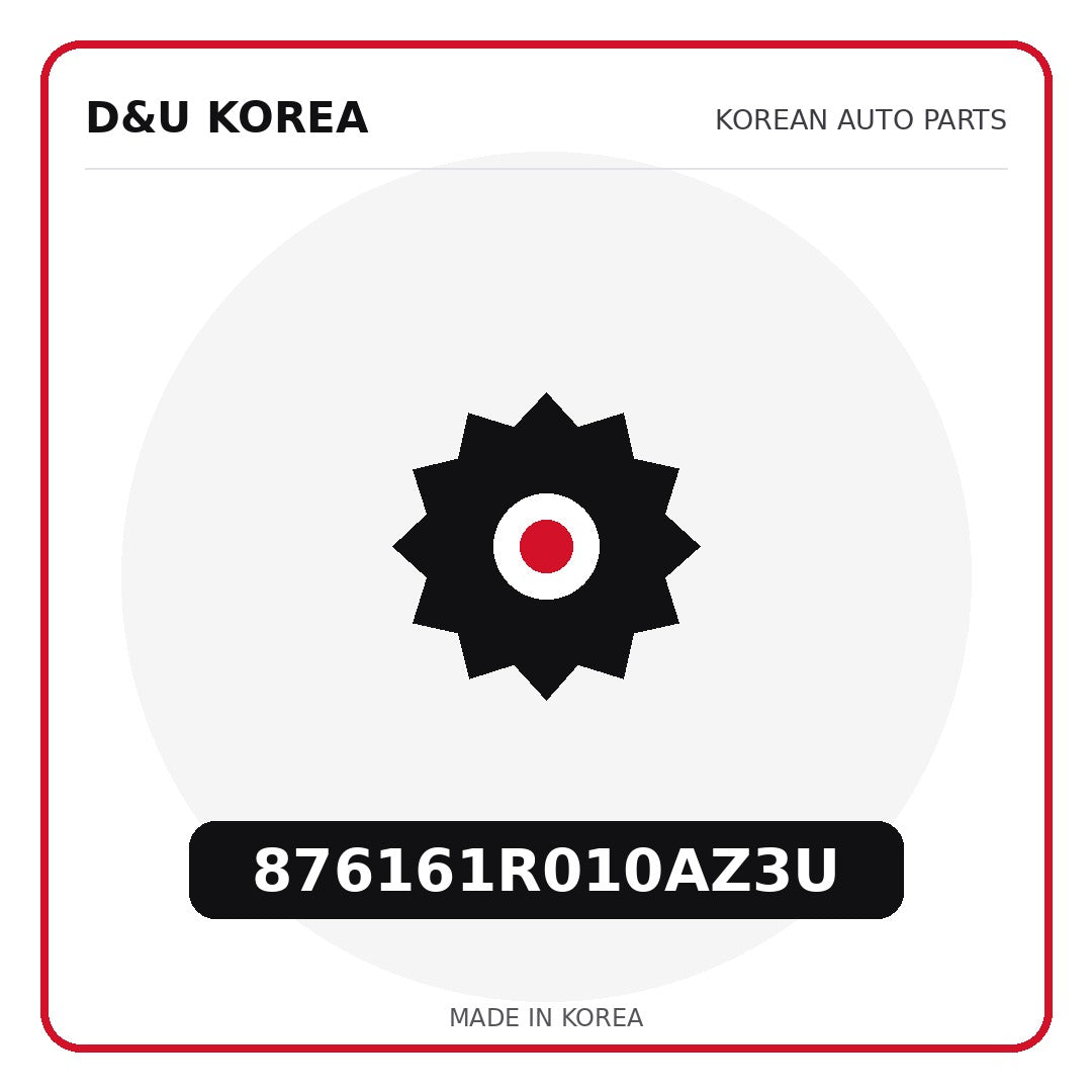 Genuine Mobis 876161R010AZ3U  for Korean vehicles | D&U Korea
