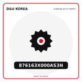 Genuine Mobis 876163X000AS3N  for Korean vehicles | D&U Korea