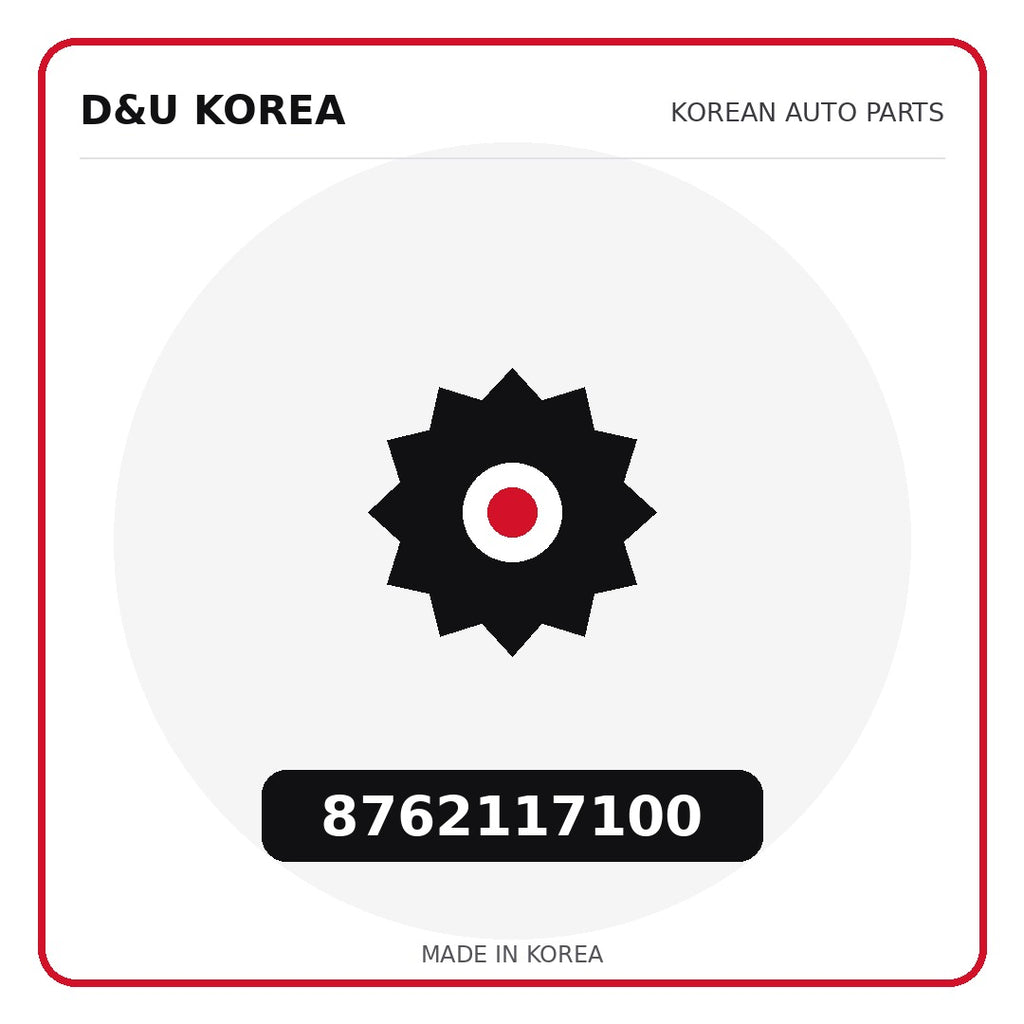 Genuine Mobis 8762117100  for Korean vehicles | D&U Korea